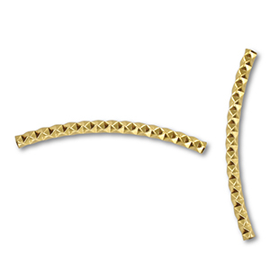 Perline in acciaio inossidabile tubo oro