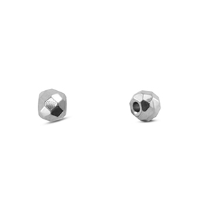 Perline in acciaio inossidabile Silver