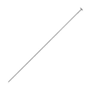 Chiodini a testa piatta di metallo DQ 50mm argento antico (privo di nichel)