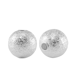 Perline di metallo DQ 8mm argento antico (privo di nichel)