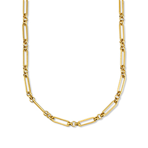 Collane in acciaio inossidabile maglia oro