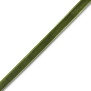 Nastro di velluto verde muschio