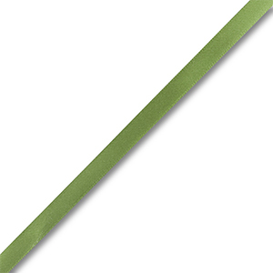 Nastro di raso verde muschio