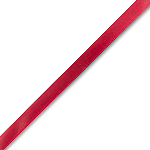 Nastro di raso rosso