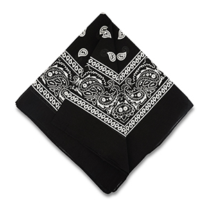 Bandana nero-bianco