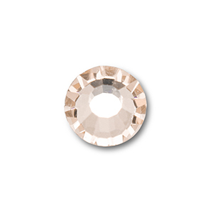 Preciosa SS34 a fondo piatto crystal honey