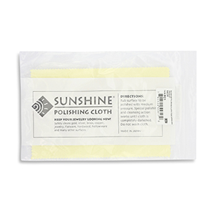 Beadsmith Sunshine panno per la pulizia giallo
