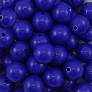 DQ Perline in acrilico 16 mm blu scuro