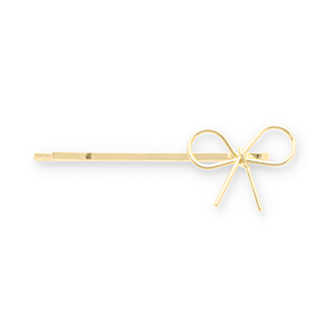 Accessori per capelli fermaglio per capelli fiocco oro