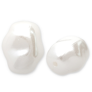 Imitazione di perle d'acqua dolce bianco