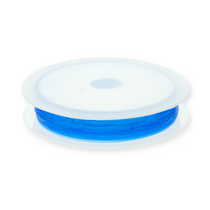 Filo infilaperle elastico 0.5mm blu