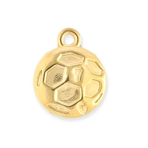 Ciondoli in acciaio inossidabile calcio oro