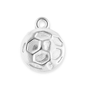Ciondoli in acciaio inossidabile calcio argento