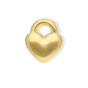 Ciondoli in acciaio inossidabile cuore oro