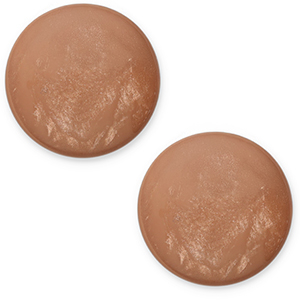 Cabochon Polaris Elements 7 mm classico Jais marrone