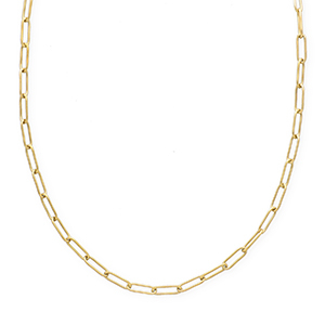 BY31&reg; Collane in acciaio inossidabile maglia oro