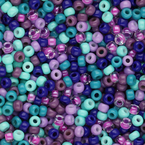 Rocailles Miyuki 8/0 Purple mint