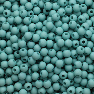 Perline in acrilico 4mm verde acqua