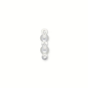 Componenti in argento 925 coprinodi 4mm argento