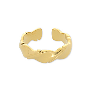 Anelli in acciaio inossidabile oro