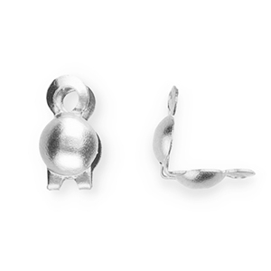 Componenti in acciaio inossidabile coprinodi 3.2mm argento
