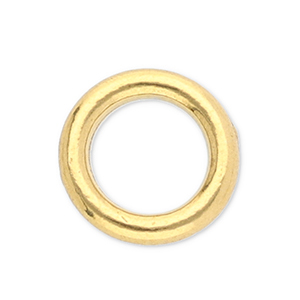 Componenti in acciaio inossidabile anellino chiuso 5mm oro