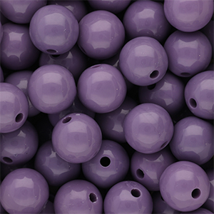 DQ Perline in acrilico 14 mm lucido Purple haze 18-3718 TCX
