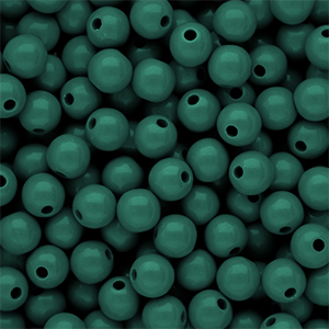 DQ Perline in acrilico 8 mm lucido Mediterranea green 19-4517 TCX