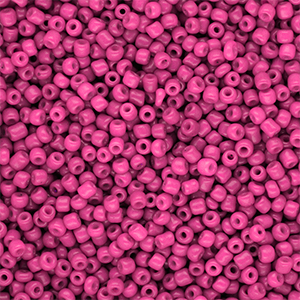 Perline di vetro rocailles 12/0 (2mm) rosa hot