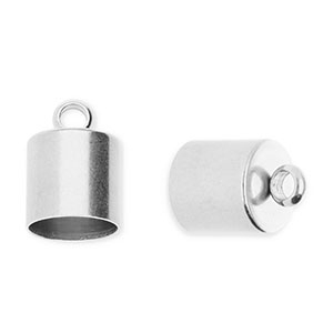 Componenti in acciaio inossidabile terminale &Oslash;6mm con anello argento