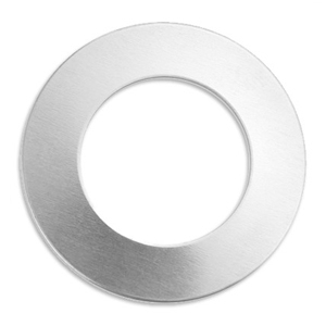 ImpressArt basi per stampaggio 32mm ciambella alluminio argento