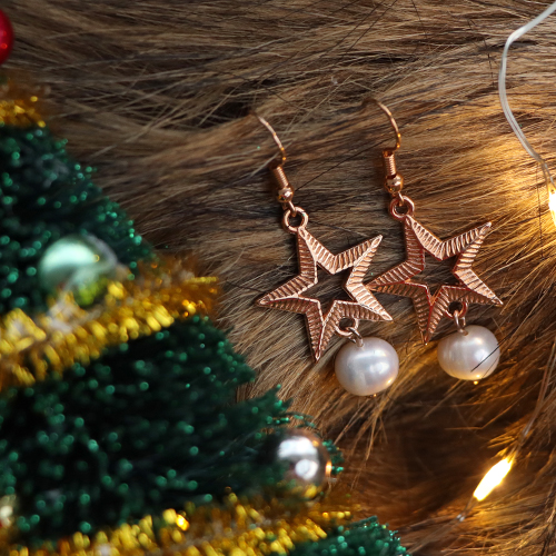 Lasciati ispirare! Guarda qui come realizzare orecchini e bracciali natalizi e invernali: 