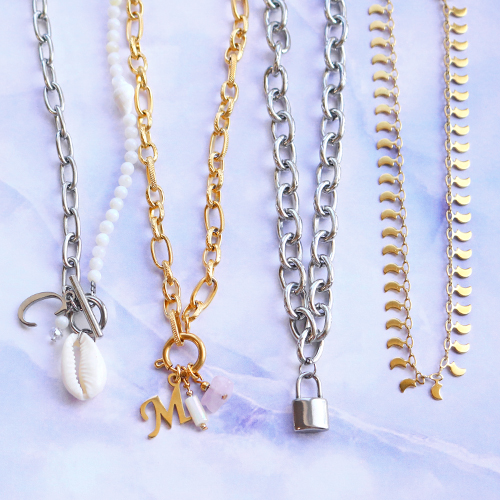Crea gioielli e accessori alla moda con la catena a rol&ograve; in acciaio inox! 