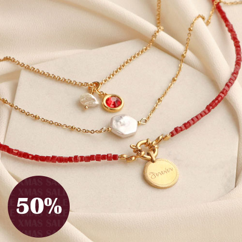 Libera la tua creativit&agrave; e crea i tuoi set di gioielli per Natale -50%