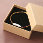 Braccialetti carini con perline sfaccettate in pietra naturale con effetto cristallo!