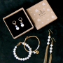 Come creare orecchini e braccialetti con perle d'acqua dolce pepita: