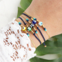 Crea braccialetti con le nuove perline di vetro 'occhio di Allah':