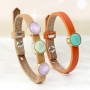 Mix&match e crea facilmente bracciali Cuoio&reg; alla moda