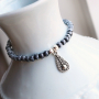 Ecco come creare bracciali supertosti da uomo con perline di vetro e perline di ematite: