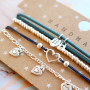 Potrai realizzare facilmente questi orecchini, bracciali e collane utilizzando i ciondoli di metallo DQ: