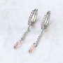 Ecco come realizzare favolosi orecchini con componenti con zirconia: