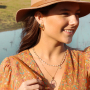 Realizza gioielli boho chic con perle d&rsquo;acqua dolce, rocailles, perline in pietra naturale e perline di conchiglia. 
