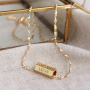 Crea gioielli con le message beads C.U.S&reg; per bigiotteria in ottone