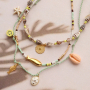 Idee per un look da spiaggia con i ciondoli e perline in metallo DQ