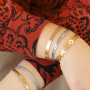 Ti presentiamo i bracciali bangle pronti per da indossare