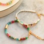 Ecco come creare una collezione di bracciali con perline in pietra naturale