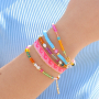 Un'idea creativa con le perline sfaccettate per una collezione estiva