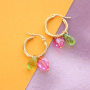 Idee creative con perline in acrilico nei colori estivi