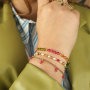Consigli per presentare braccialetti con perline sfaccettate
