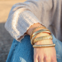 Mixa e abbina bracciali bangle in acciaio inossidabile